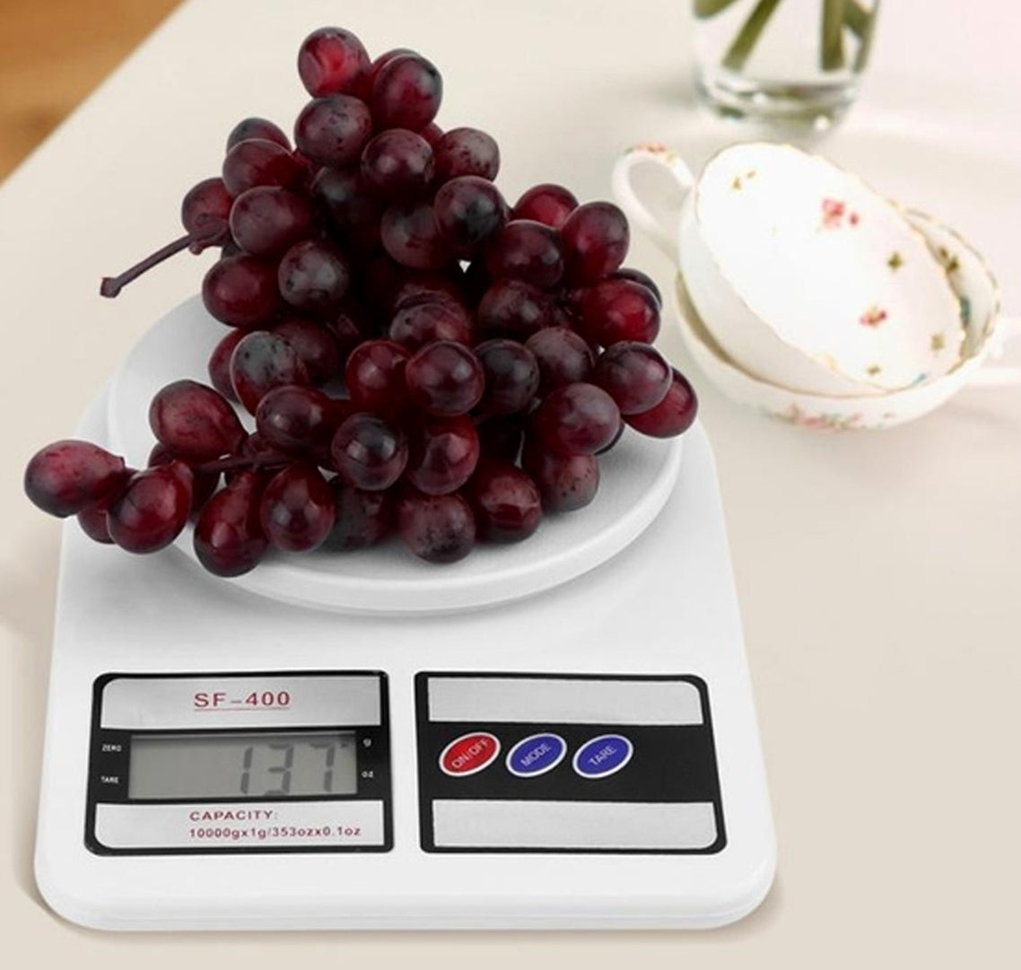 Digital Kitchen Scale SF-400 dimensions diagram