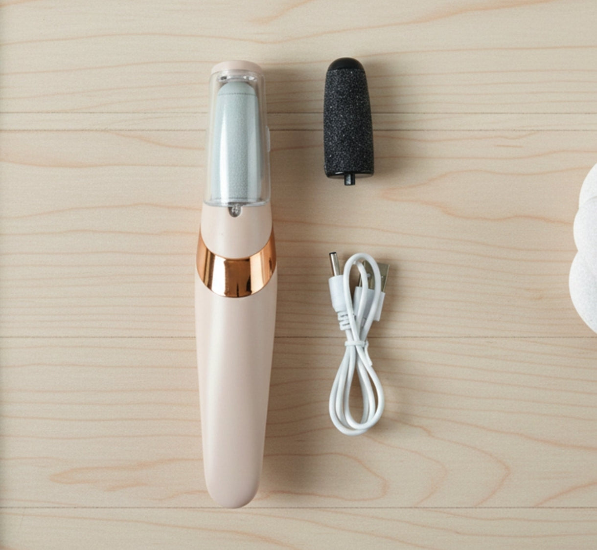 Electric Pedicure Rechargeable - side view