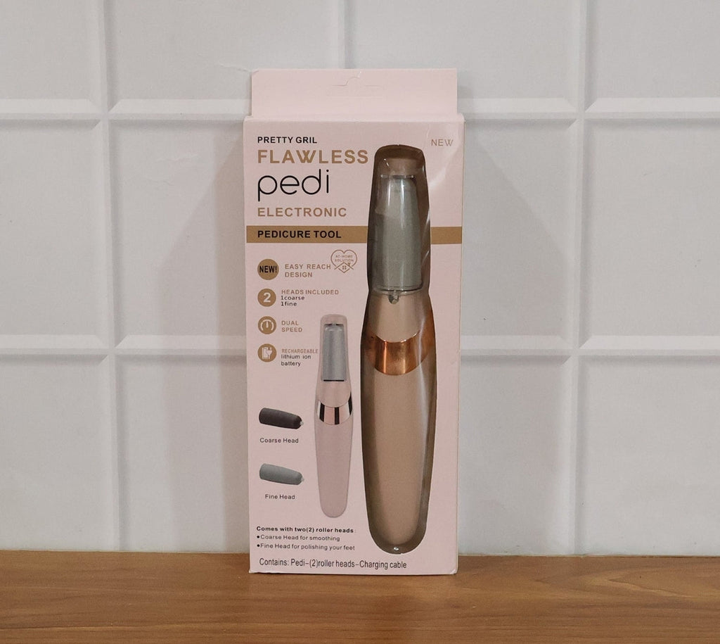 Electric Pedicure Rechargeable - product box