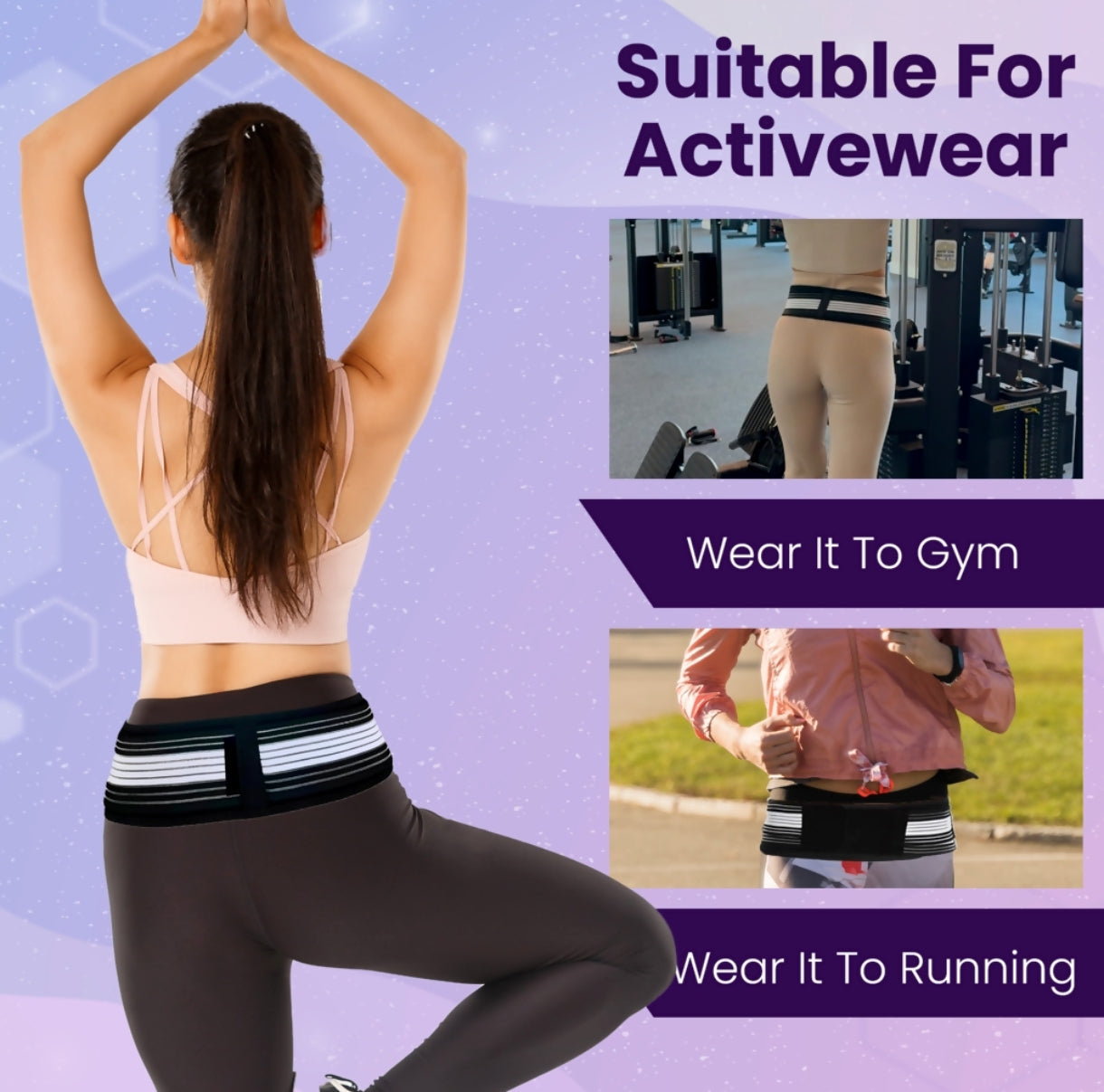 Hip Support Belt - aesthetics and features