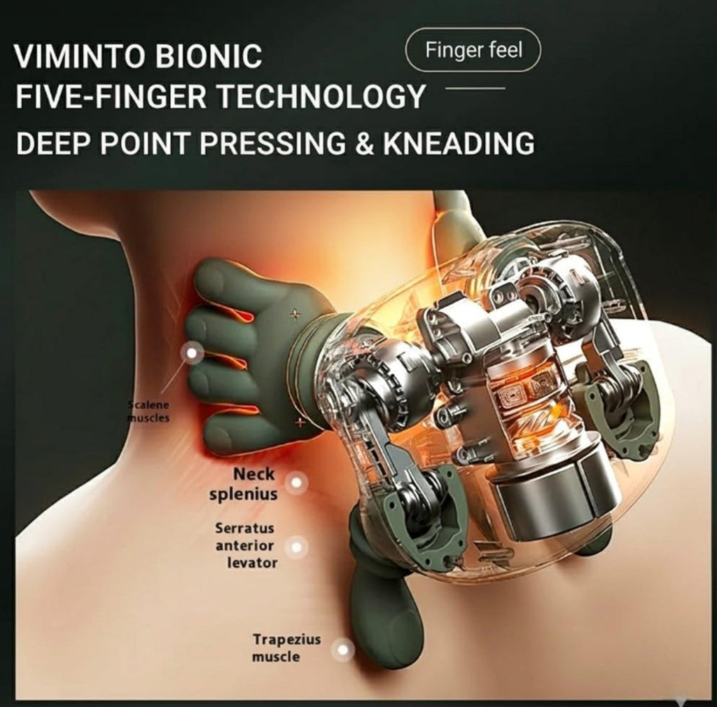 Neck and Shoulder Massager - cordless design 70 min runtime