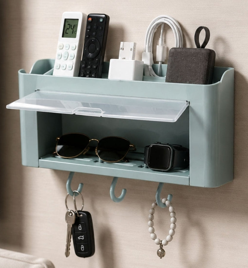 Wall-Mounted Storage Organiser Shelf – Bathroom & Kitchen