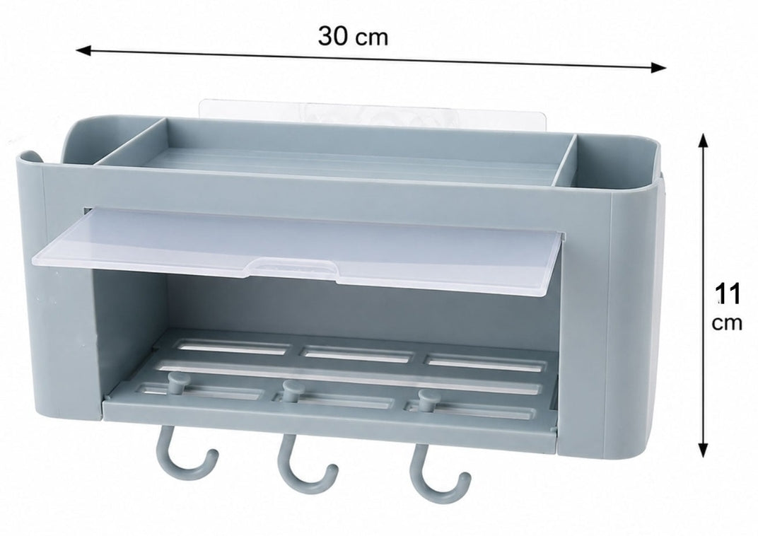 Wall-Mounted Storage Organiser Shelf – Bathroom & Kitchen