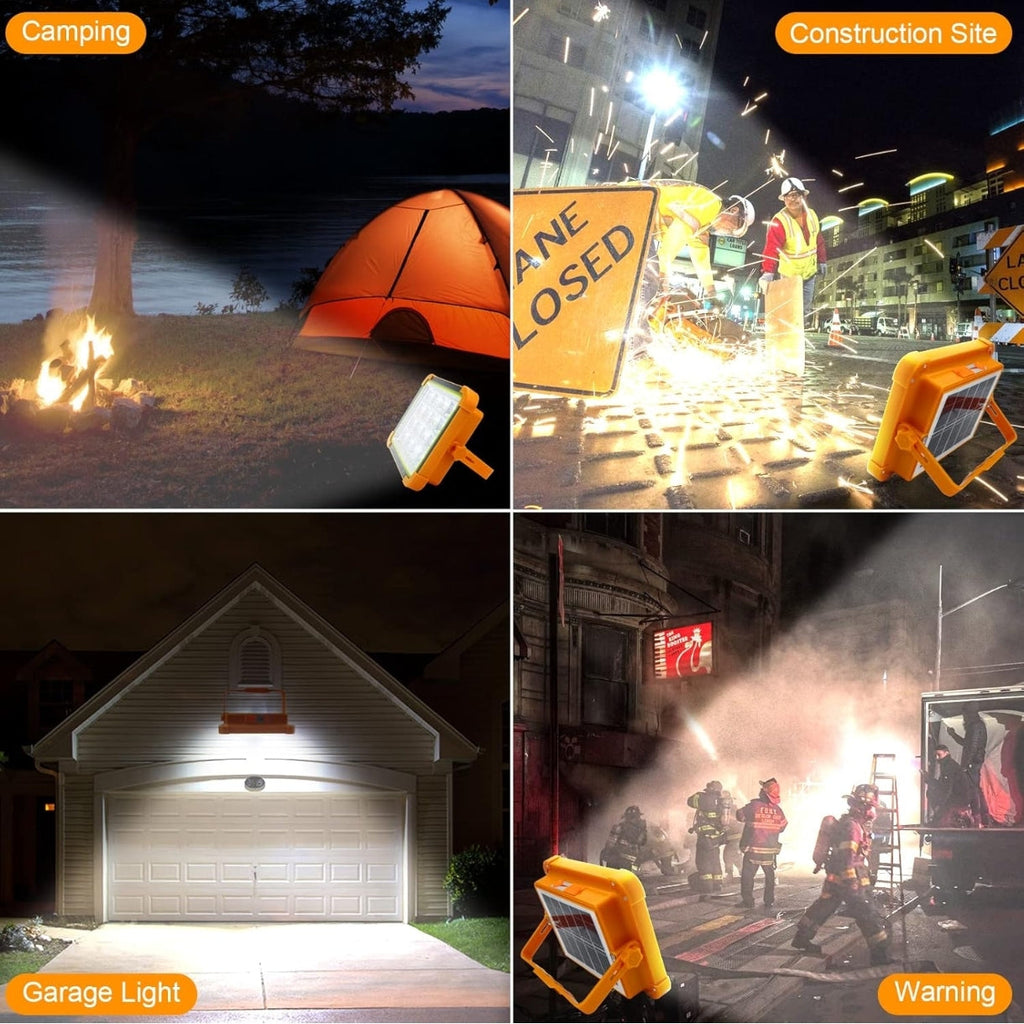 Solar LED Light dimensions and hidden hook