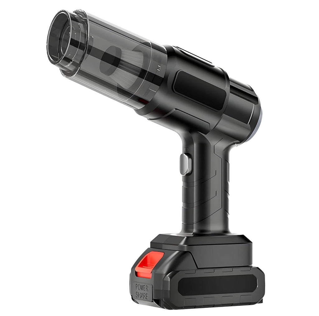 Wireless Handheld Vacuum Cleaner - MAX lithium battery close up